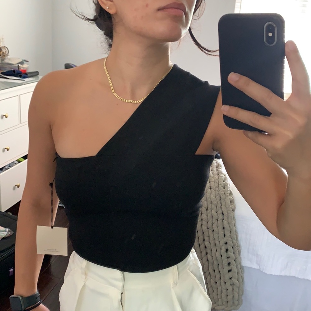 COPY - Rockie one shoulder bodysuit superdown brand revolve